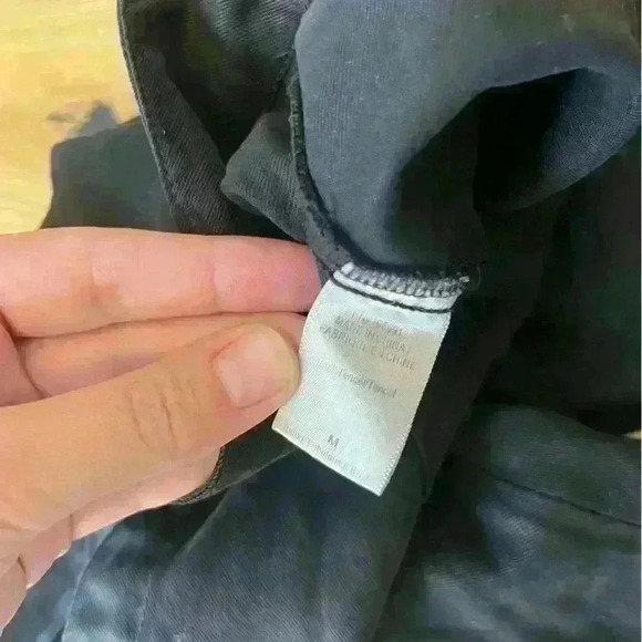 YFB Young Fabulous and Broke Tencel Black Pants Trousers Crop Medium - Picture 5 of 6